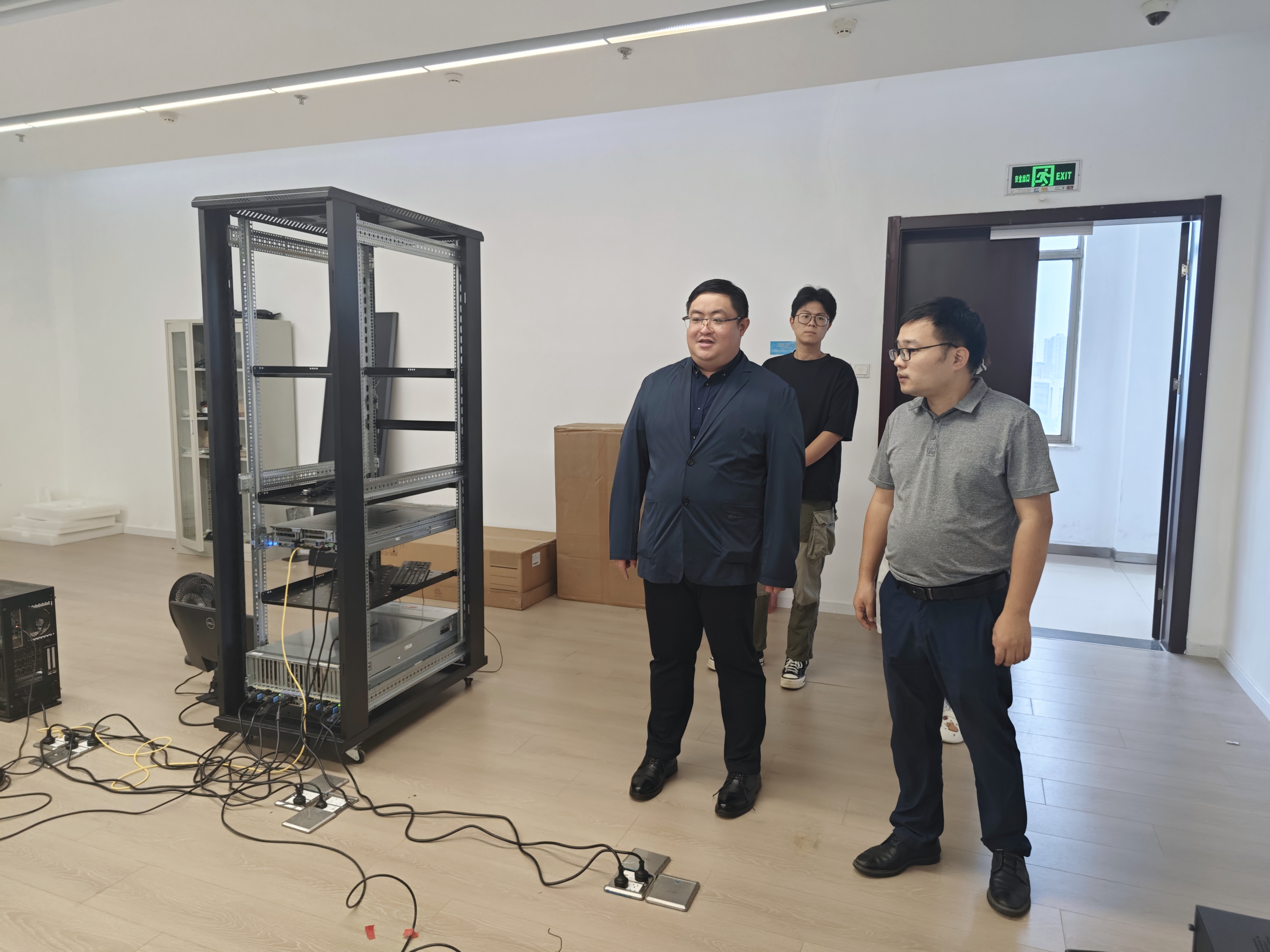 人工智能学院开展中秋、国庆节前安全检查